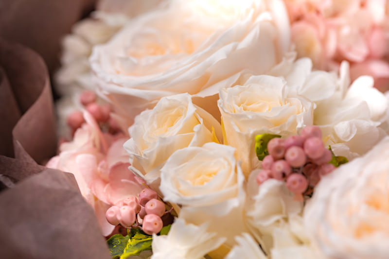 フラワーブーケの写真